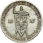 Germany 3 Reichsmark 1925A Rheinlande - XF+