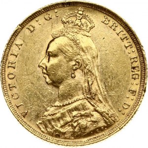 Great Britain Sovereign 1888 - XF+