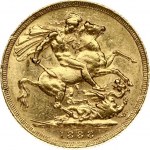 Great Britain Sovereign 1888 - XF+