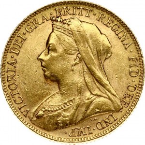 Great Britain Sovereign 1900 - XF