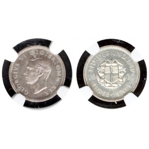 Great Britain 3 Pence 1937 - NGC PF 65