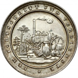 Hungary Medal for Progress and Merits 1871 - UNC-