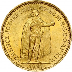 Hungary 20 Korona 1897KB