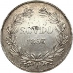 Italy PAPAL STATES 1 Scudo 1853-VIIIR