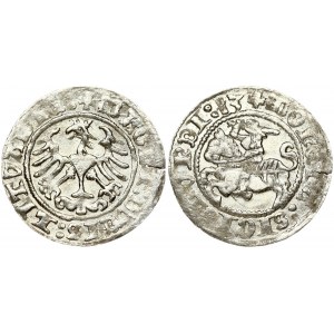 Lithuania 1/2 Grosz 1513 Vilnius