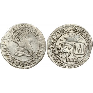 Lithuania Czworak 1569 Vilnius (R1) - VF/VF+