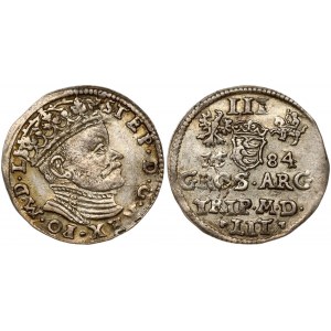 Lithuania Trojak 1584 Vilnius (R) - XF