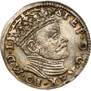 Lithuania Trojak 1584 Vilnius (R) - XF