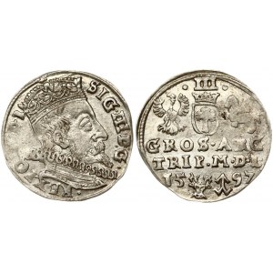 Lithuania Trojak 1597 Vilnius (R) - XF+