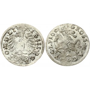 Lithuania Grosz 1608 Vilnius (R) M.D.LI - AU