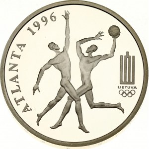Lithuania 50 Litų 1996 XXVI Olympic Games in Atlanta