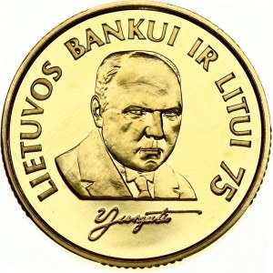 Lithuania 1 Gold Litas 1997 Vladas Jurgutis