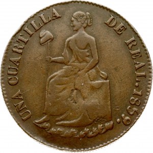 Mexico Sonora 1/4 Real 1859 'Quarto/Quartilla'