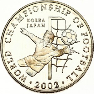 Mongolia 500 Togrog 2002 World Championship of Football - Korea Japan
