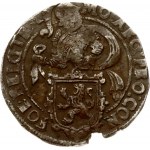 Netherlands UTRECHT 1/2 Lion Daalder 1633