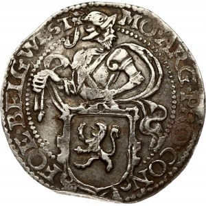 Netherlands WEST FRIESLAND 1/2 Lion Daalder 1647