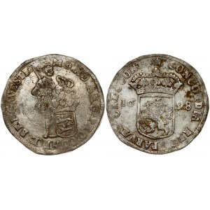 Netherlands WEST FRIESLAND 1 Silver Ducat 1698