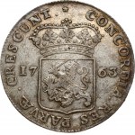 Netherlands GELDERLAND 1 Silver Ducat 1763