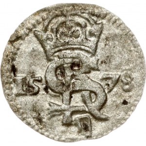 Poland Courland Dwudenar 1578 Mitawa (R5)