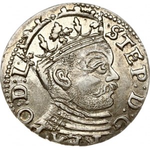 Poland Trojak 1585 Riga (R) - AU