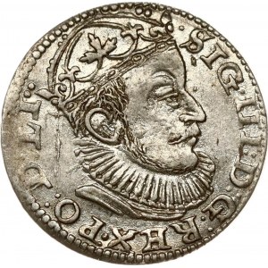 Poland Trojak 1589 Riga LI (R) - XF+