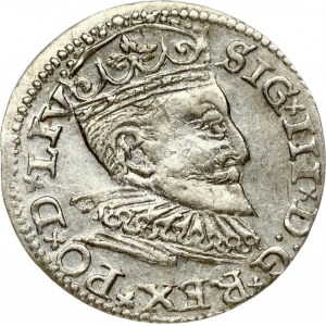 Poland Trojak 1595 Riga LIV (R) - XF+