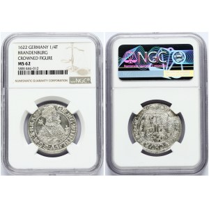 Brandenburg-Prussia Ort 1622 - NGC MS 62