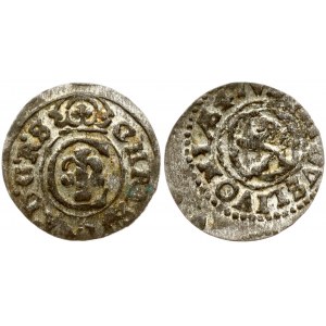 Livonia Shilling 1647 Swedish occupation