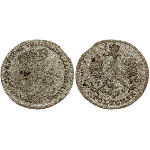 Poland Poltorak 1756 EC (R4) - VF-
