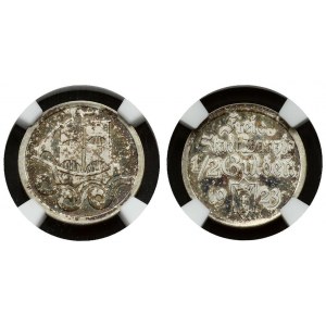 Danzig 1/2 Gulden Koga 1923 NGC - AU 58