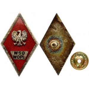 Poland Badge (1972) of the Military Academy of Anti-Aircraft Defense Forces