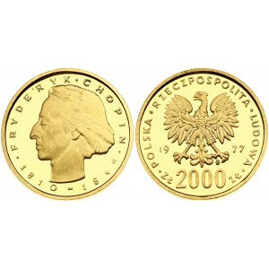 Poland 2000 Zlotych 1977MW Fryderyk Chopin