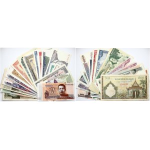 Cambodia 1 - 2000 Riels (1972-2002) Banknotes Lot of 20 Banknotes