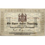 Germany Prussia 1 Thaler Courant 1861 Banknote