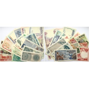 Indonesia 1 - 10000 Rupiah (1956-1998) Banknotes Lot of 17 Banknotes