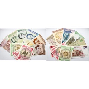 Kyrgyzstan 1 Tyiyn - 50 Som (1993-1994) Banknotes Lot of 10 Banknotes