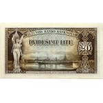 Lithuania 20 Litu 1930 Vytautas the Great Banknote