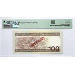Lithuania 100 Litų 1994 Daukantas Banknote PAVYZDYS- SPECIMEN PMG 64 EPQ