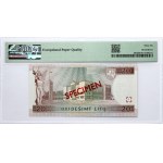 Lithuania 20 Litų 1997 Maironis Banknote PAVYZDYS- SPECIMEN PMG 66 EPQ