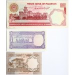 Pakistan 1 - 100 Rupees (1981-2006) Banknotes Lot of 3 Banknotes
