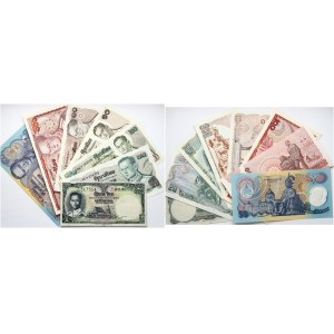 Thailand 1 - 100 Baht (1955-2003) Banknotes Lot of 8 Banknotes