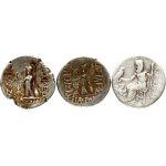 Greece Kingdom of Macedon & Cappadocia 1 Drachm (336-63 BC) Lot of 3 Coins