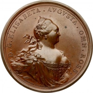 Russia Medal (1754) for the termination of boundary disputes (R) RARE