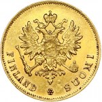 Russia for Finland 10 Markkaa 1882 S - XF+