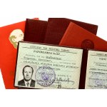 Russia USSR Orders of the Red Banner of Labor & Medal 'For Labor Valor' (20th Century) Lot of 2 Order & Medal