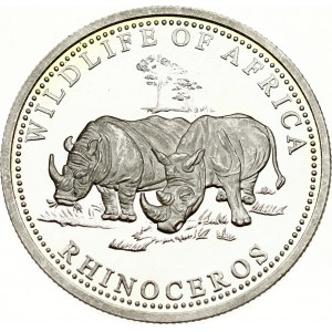 Somalia 250 Shillings 2000 Rhinoceros