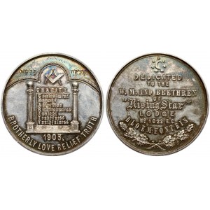 South Africa Medal Rising Star Lodge 1903