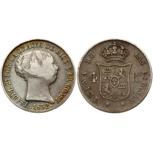 Spain 4 Reales 1852
