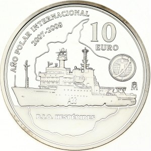 Spain 10 Euro 2007 International Polar Year