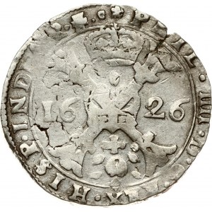 Spanish Netherlands BURGUNDY 1 Patagon 1626 (R1)
